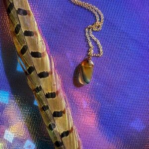 Montana Moss Agate Pendant Necklace